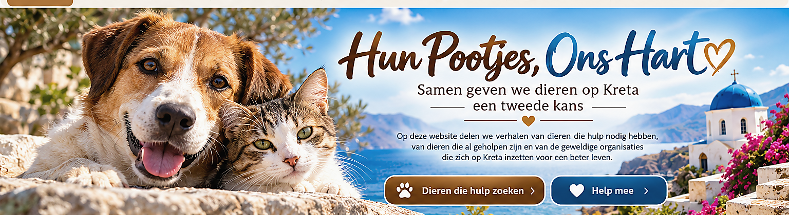 Hun Pootjes, Ons Hart - dieren op Kreta